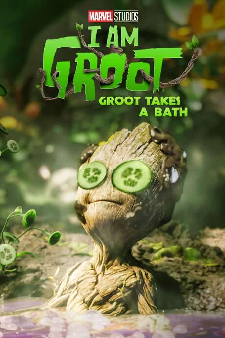 Groot Takes a Bath